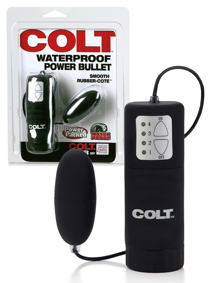 Wibrator analny COLT - Power Bullet wodoodporny
