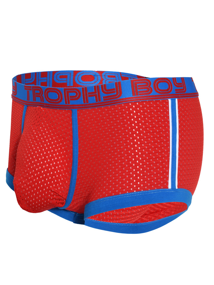 Andrew Christian - Trophy Boy Mesh Boxer - Red