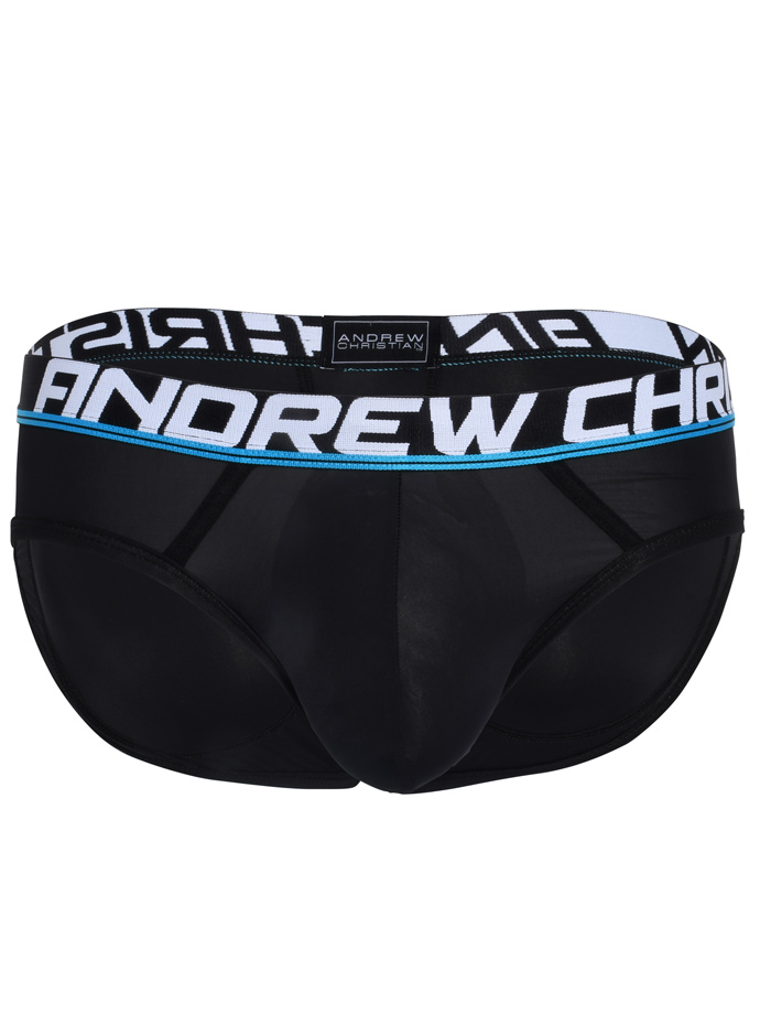 Andrew Christian - Active Shape Brief Bubble Butt - Black
