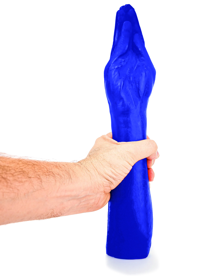 Niebieskie dildo ręka All Blue 21