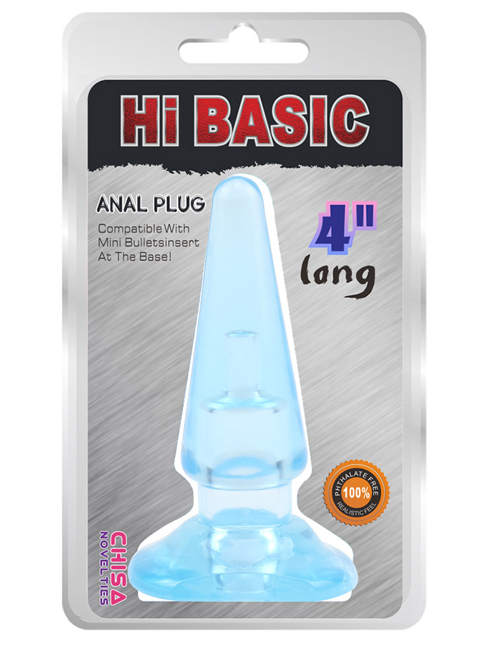 Wtyczka analna Hi-Basic Sassy jasnoniebieska
