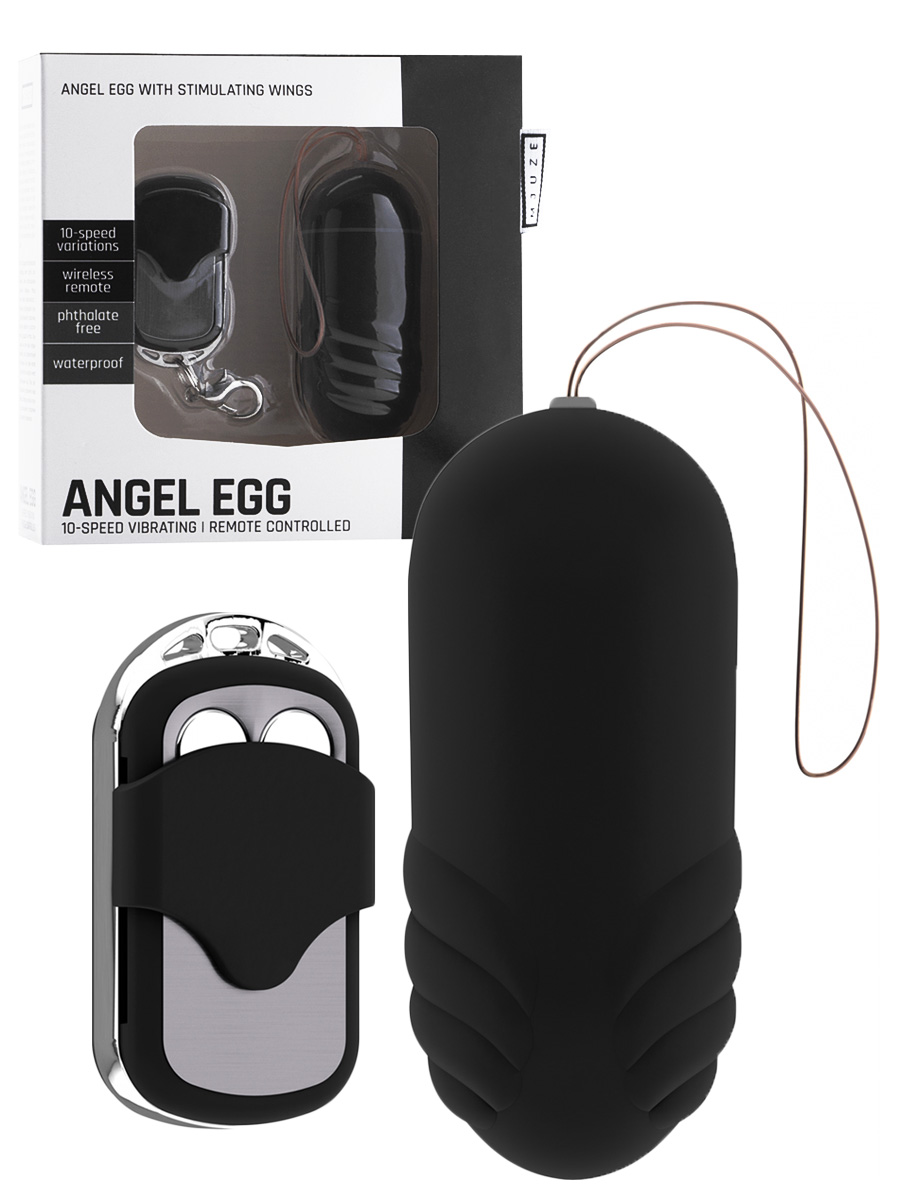 Jajko analne Angel Egg - czarne