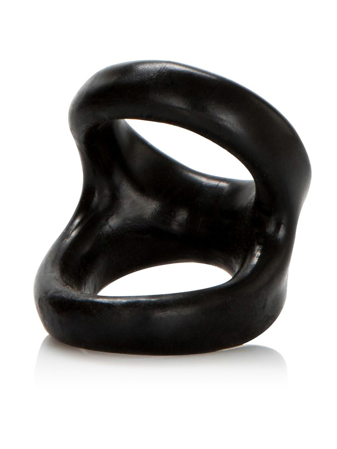 Podwójny pierścień erekcyjny COLT Snug Tugger czarny