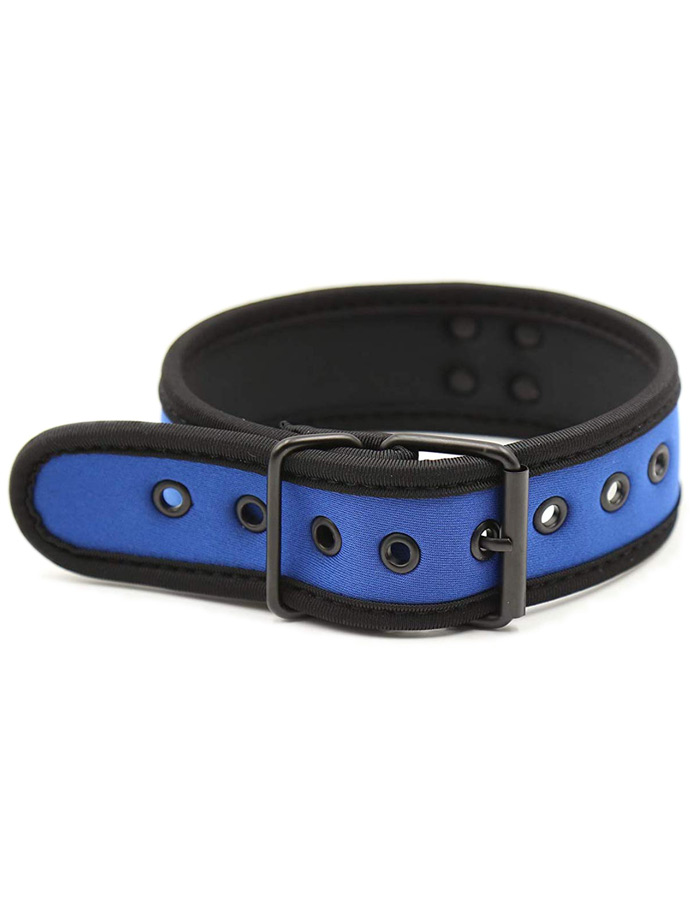 Puppy Play Neoprene Collar - Blue
