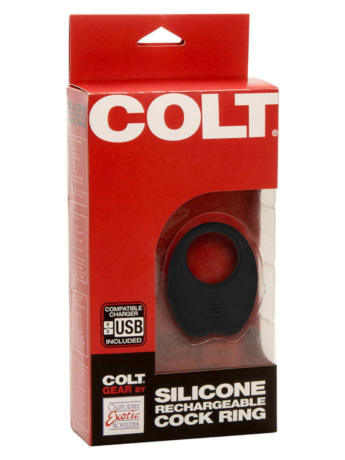 COLT - Vibrating Silicone Cockring - rechargeable