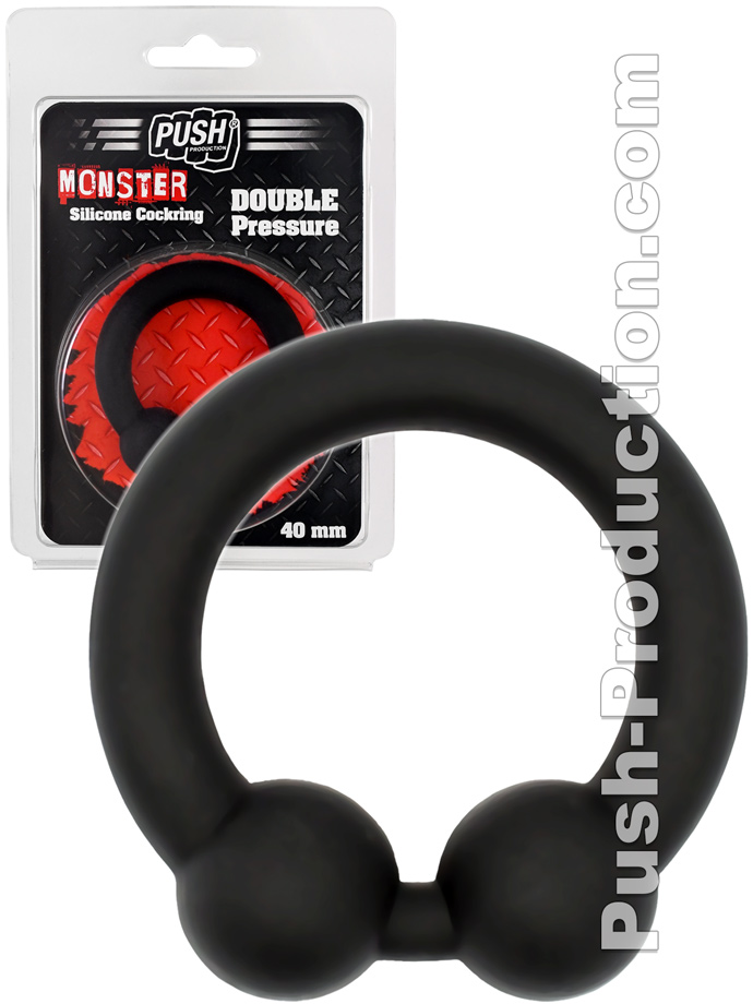Push Monster - Double Pressure Silicone Cockring