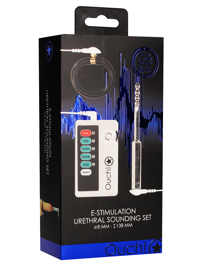 OUCH! E-stim Urethral Sounding Set Small