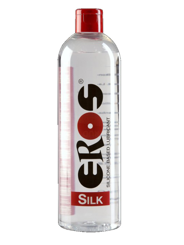 Lubrykant Eros Silk na bazie silikonu 500 ml w butelce