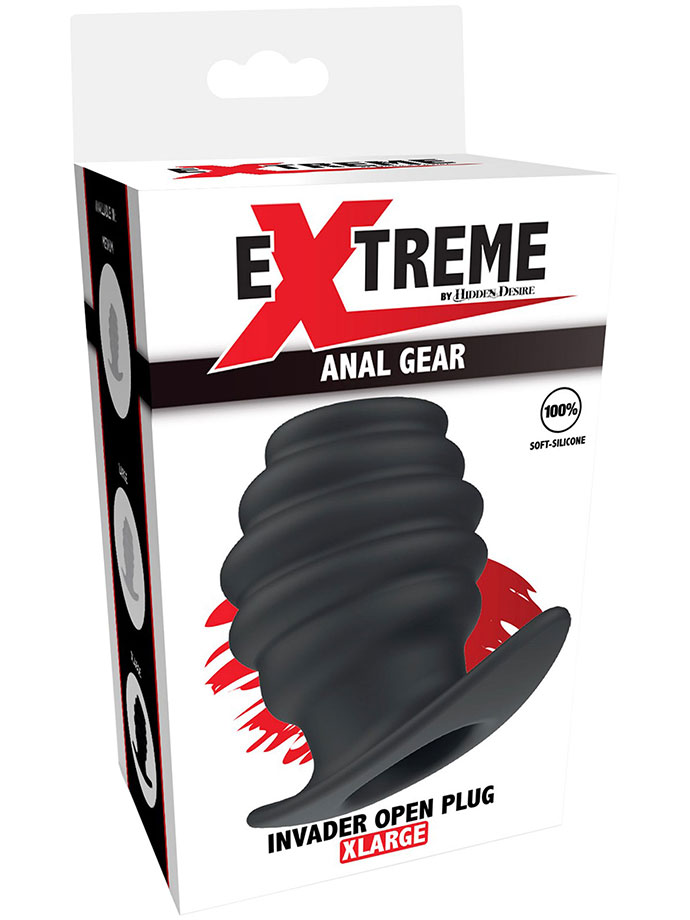 Extreme Anal Gear - Invader Open Plug Extra-Large