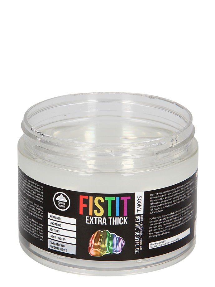 FistIt Extra Thick Rainbow Water Based Lubricant 500 ml