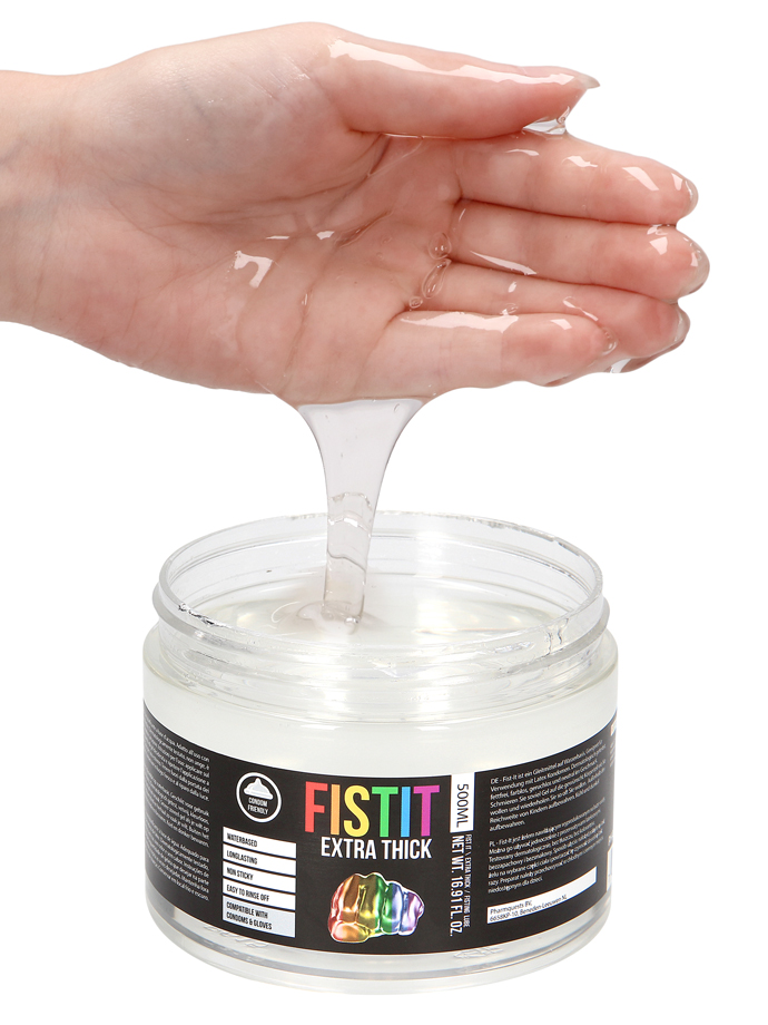 FistIt Extra Thick Rainbow Water Based Lubricant 500 ml