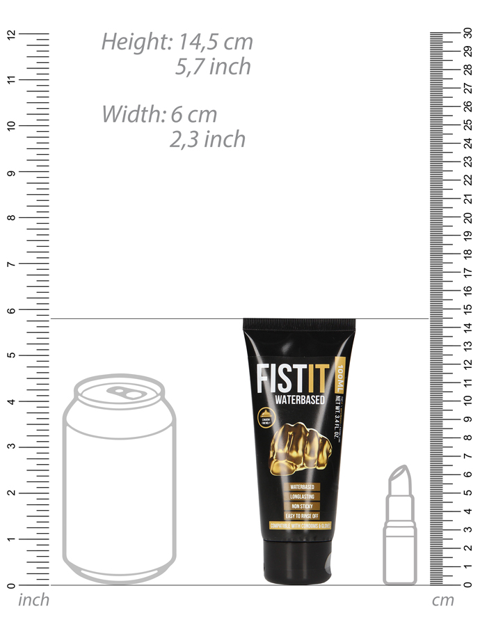 FistIt Water Based Lubricant 100 ml
