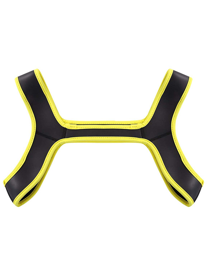 Pupplay Neoprene Harness - Yellow/Black