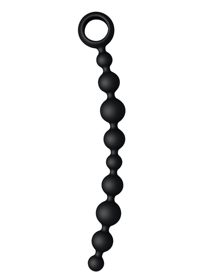Koraliki analne Joyballs Anal Wave - czarne - 29,8 cm