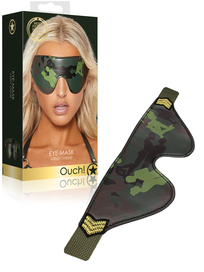 OUCH! Eye Mask Army Theme