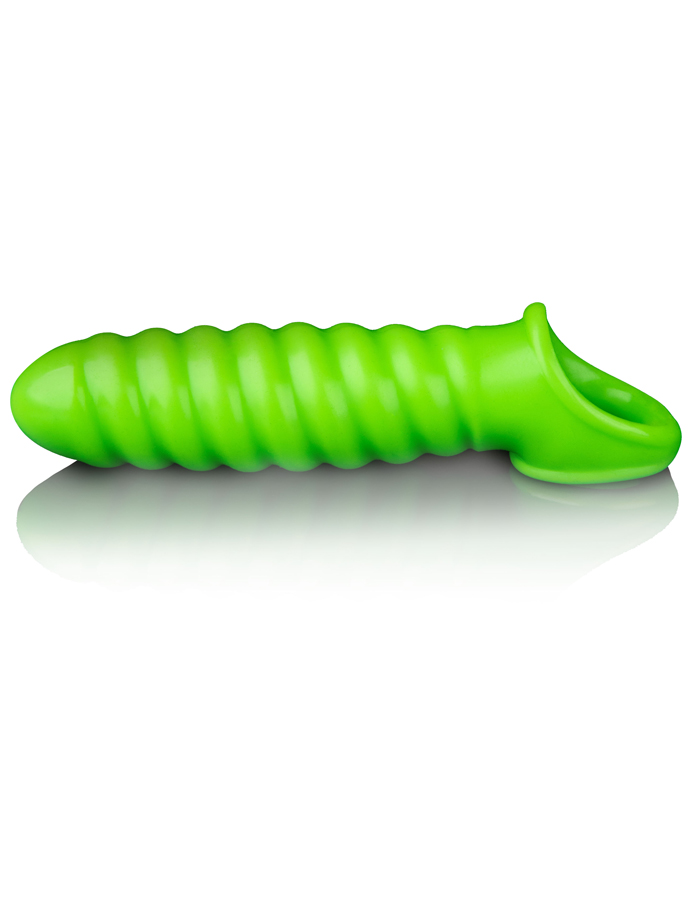 Ouch! Glow in the Dark - Swirl Stretchy Penis Sleeve