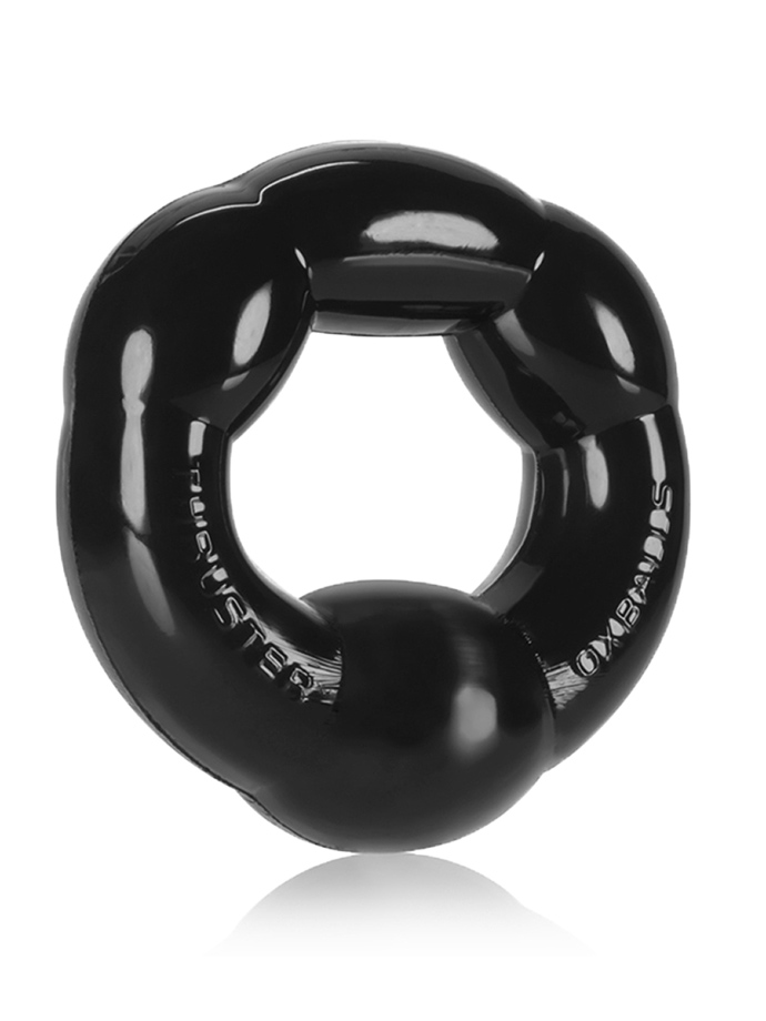 Pierścień erekcyjny Oxballs - Thruster TPR - czarny