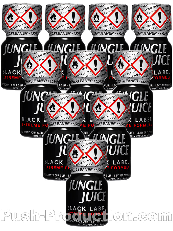 10 x JUNGLE JUICE BLACK LABEL small - PACK
