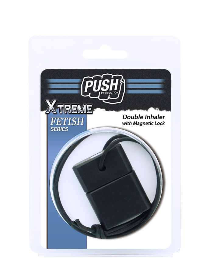 Inhalator z magnetycznym zatrzaskiem - Push Xtreme - Black