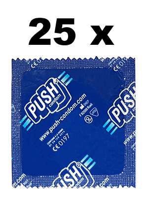 Mocne prezerwatywy PUSH 25 sztuk