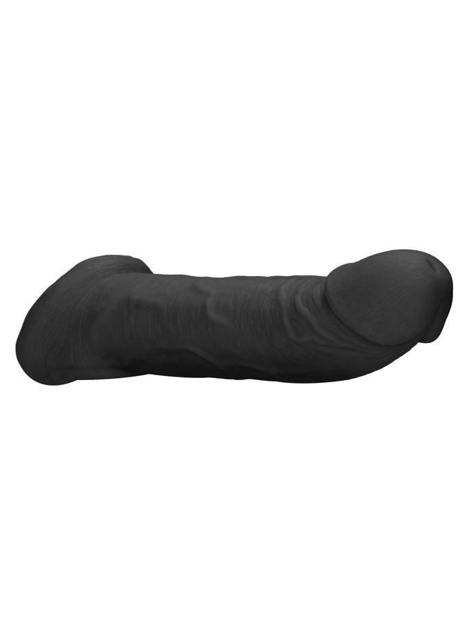 RealRock - Penis Sleeve 9 inch - Black