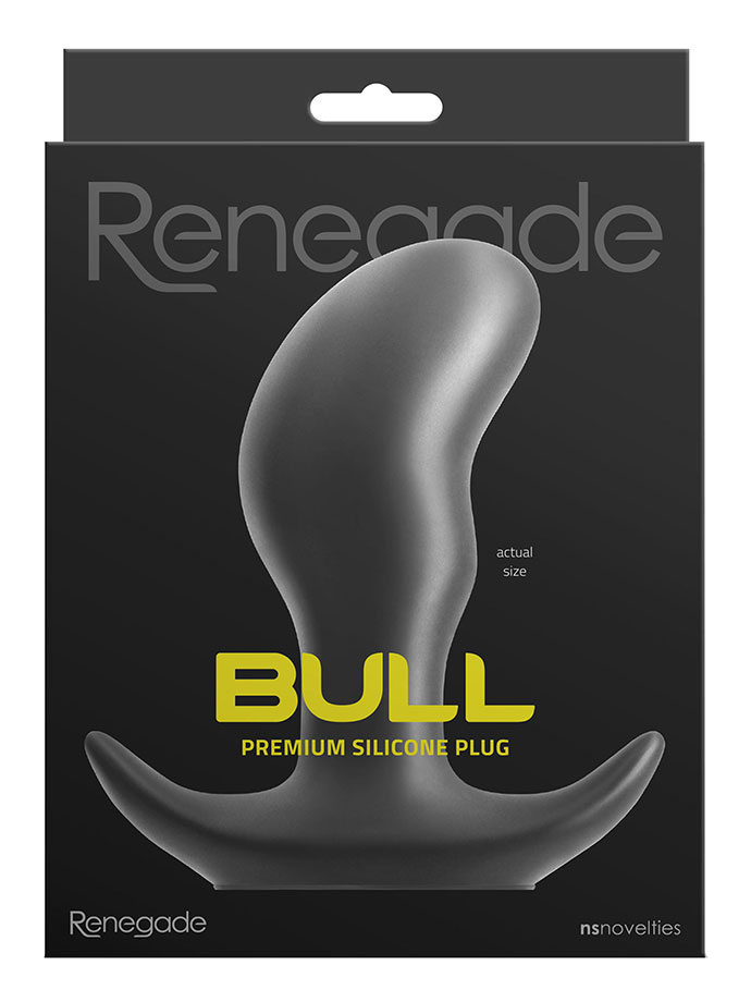 Renegade Bull - Premium Silicone Anal Plug Large