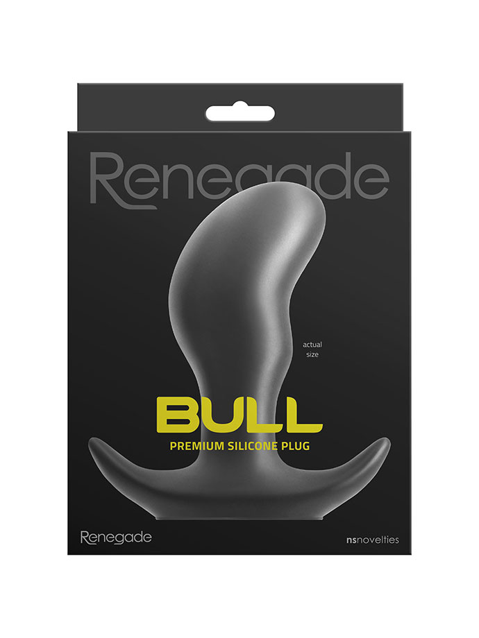Renegade Bull - Premium Silicone Anal Plug Medium