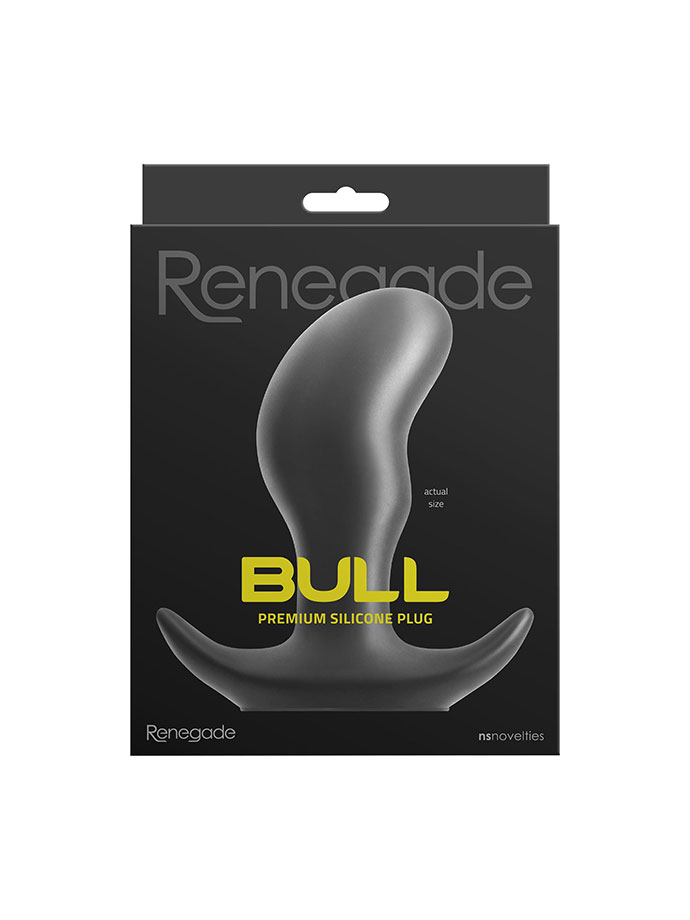 Renegade Bull - Premium Silicone Anal Plug Small