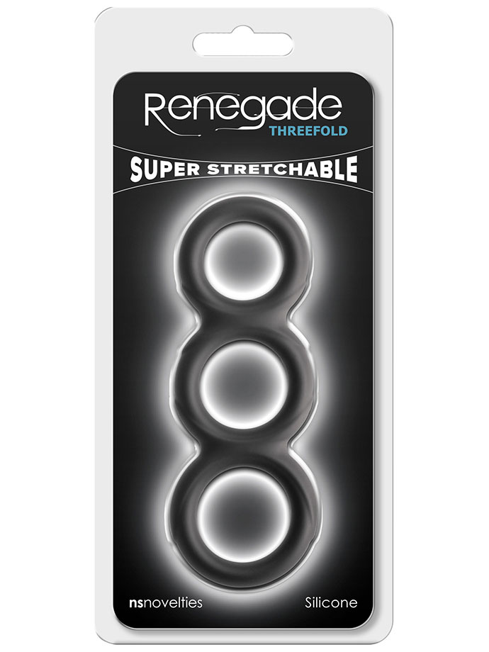 Renegade - Threefold Super Stretchy Silicone Cockring