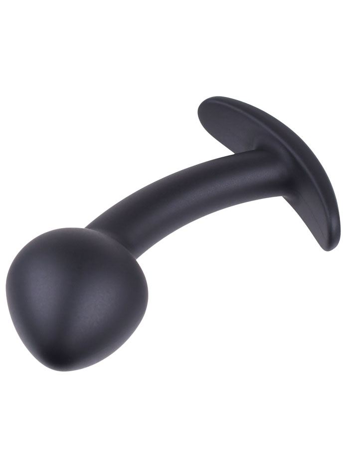 Small Curved Silicone Anal Plug