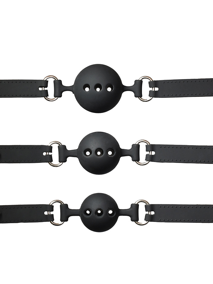 Breathable Rubber Ball Gag - Small