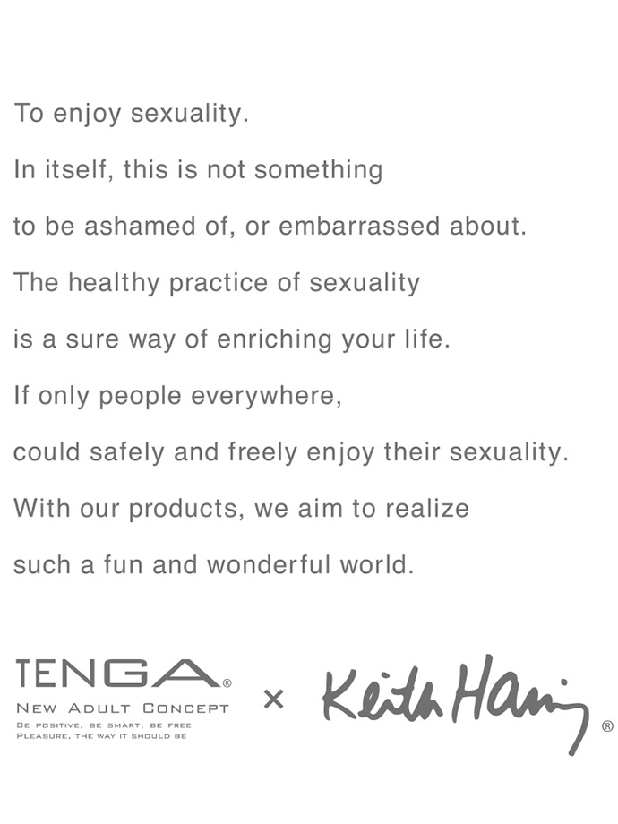 Masturbator Tenga - Egg Dance - Keith Haring