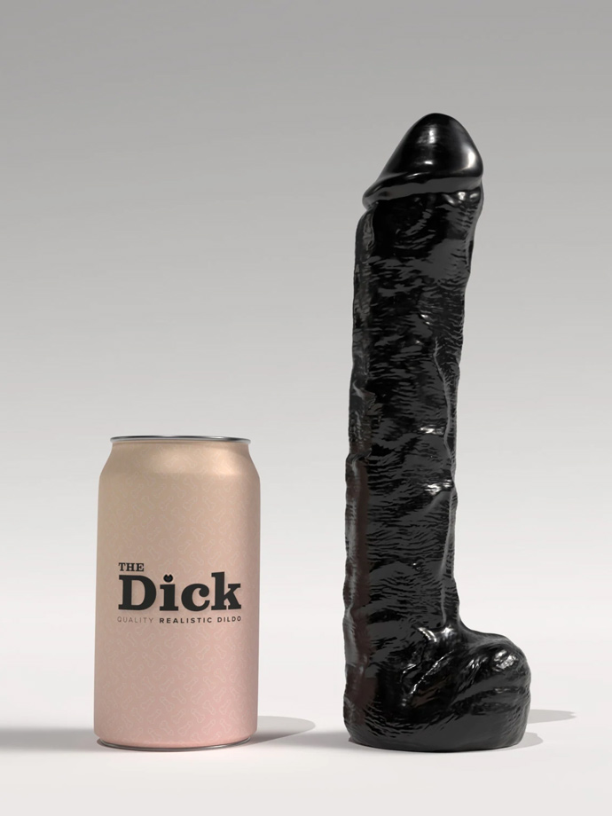 The Dick - Realistic Dildo Remy - Black