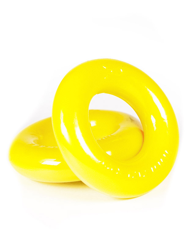 2 pierścienie erekcyjne ZIZI Top Cockring - żółte