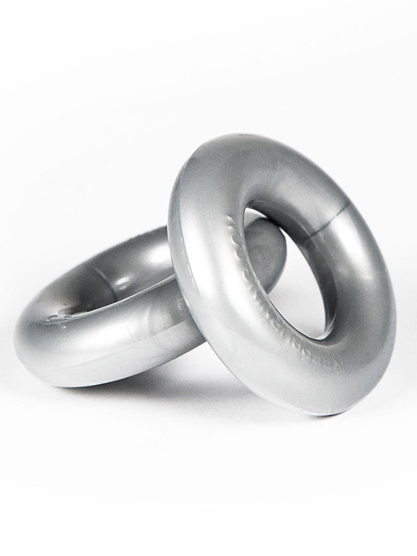 2 pierścienie erekcyjne ZIZI Top Cockring - srebrne