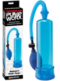 Pompka powiększająca Pump Worx Beginners niebieska