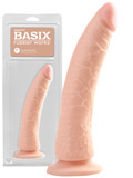 Dildo analne Basix Slim 20,5 cm - cieliste