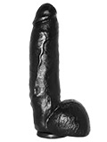 Odlew penisa aktora porno - dildo Ken - czarne