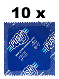 Mocne prezerwatywy PUSH - 10 sztuk
