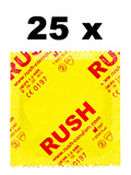 Wygodne prezerwatywy RUSH - 25 sztuk
