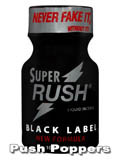 Poppers Super Rush Black